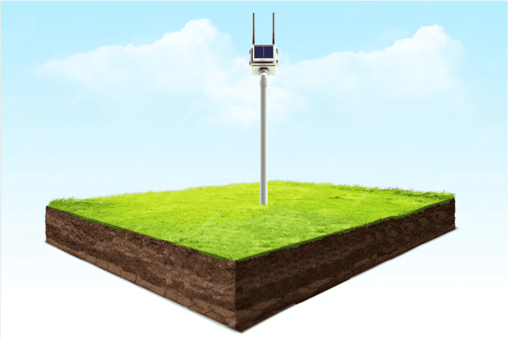 Gateway on Mast in Field - Acclima