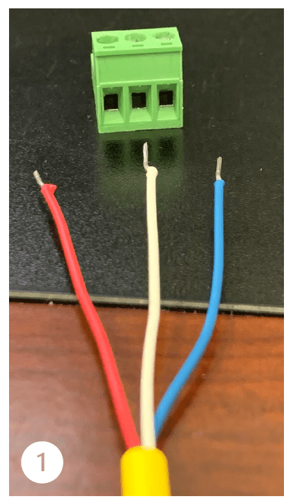 How to Wire Step 1 - Acclima