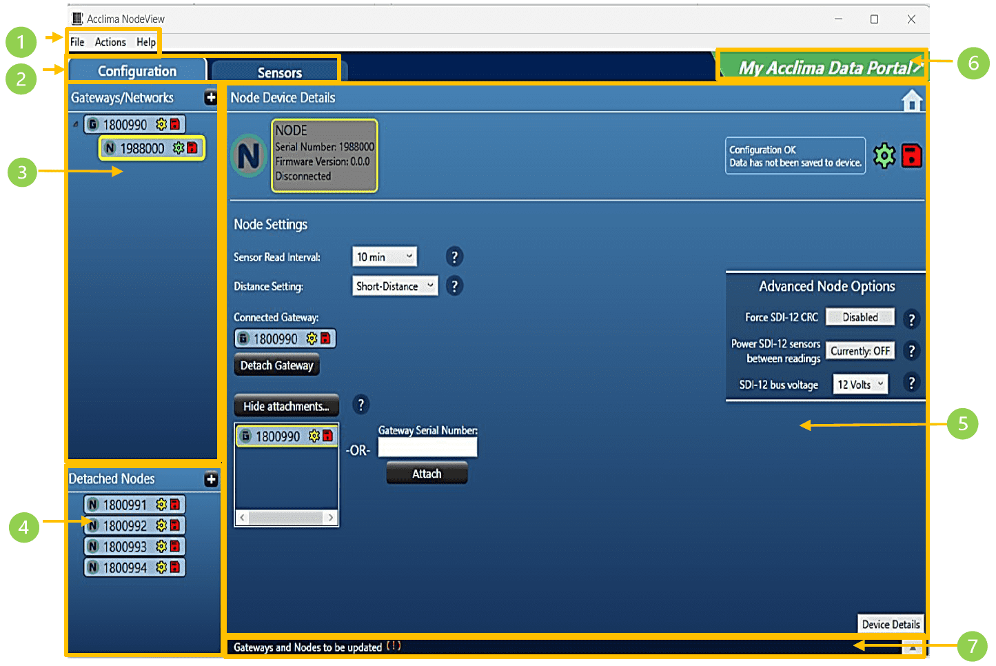 NodeView Layout - Acclima