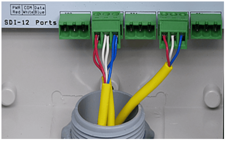 5 - Acclima SDI-12 Soil Moisture Sensor Ports