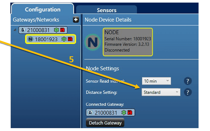 Configuration Information - Node - Acclima