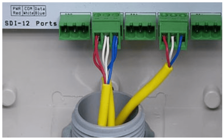 Connecting Sensors to SDI-12 Ports - Acclima