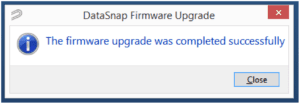 Firmware Upgrade Complete
